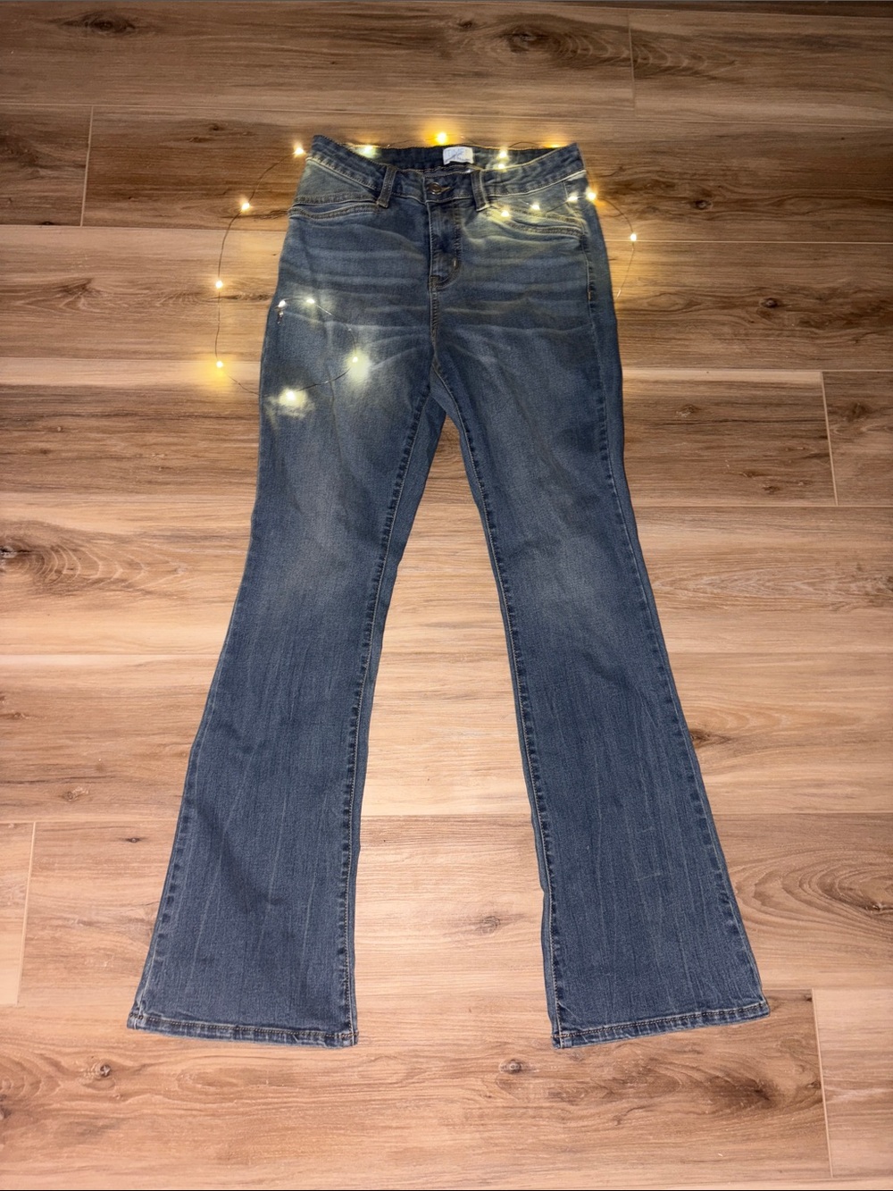 Time and Tru Medium Blue Flare Jeans